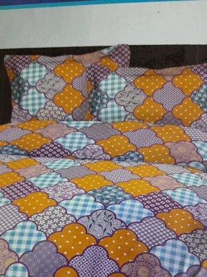 Bombay Dyeing DreamLover 104TC One Double Bed Sheet with Two Pillow Cover