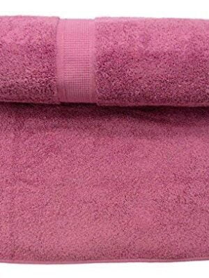 Bombay Dyeing Santino Cotton Bath Towel (Red, Maroon)