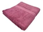 Bombay Dyeing Santino Cotton Bath Towel (Red, Maroon)