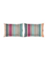 Stripe Tease Cotton Fine Multi Colored Stripes Print King Bed Sheet Set