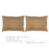 Kalpavriksha 300 TC 100% Cotton Ultra Fine Brown Colored Solid Print King Bed Sheet Set