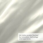 Kalpavriksha 300 TC 100% Cotton Ultra Fine Ivory Colored Solid Print King Bed Sheet Set