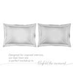 Kalpavriksha 300 TC 100% Cotton Ultra Fine White Colored Solid Print King Bed Sheet Set