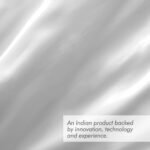 Kalpavriksha 300 TC 100% Cotton Ultra Fine White Colored Solid Print King Bed Sheet Set