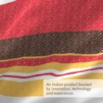 Rasta Rhyms 100% Cotton Fine Multi Colored Stripes Print King Bed Sheet Set