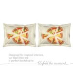 Rock & Room 200 TC 100% Cotton Super Fine Multi Colored Cartoon Print King Bed Sheet Set