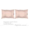 Cottage Garden-1 300 TC 100% Cotton Ultra Fine Orange Colored Ethnic Print Double Bed Sheet Set