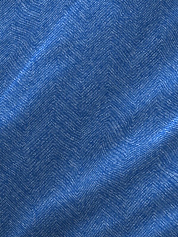 Wizard 100% Cotton Fine Blue Colored Geometric Print King Bed Sheet Set