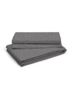 Wizard 100% Cotton Fine Grey Colored Geometric Print King Bed Sheet Set