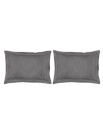 Wizard 100% Cotton Fine Grey Colored Geometric Print King Bed Sheet Set