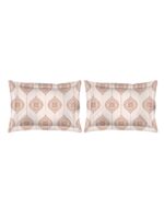 Akira -1 225 TC Chief Value Cotton Super Fine Beige Colored Ethnic Print King Bed Sheet Set