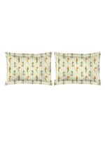 Akira 2 225 TC Chief Value Cotton Super Fine Yellow Colored Floral Print King Bed Sheet Set
