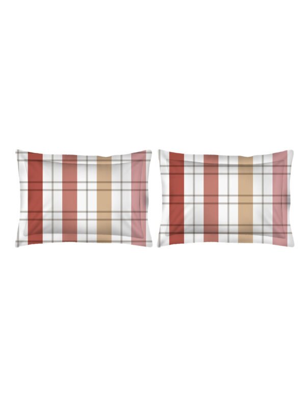 Akira 2 225 TC Chief Value Cotton Super Fine Multi Colored Checkered Print King Bed Sheet Set