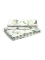 Angelite 270 TC 100% Cotton Super Fine Multi Colored Floral Print King Bed Sheet Set
