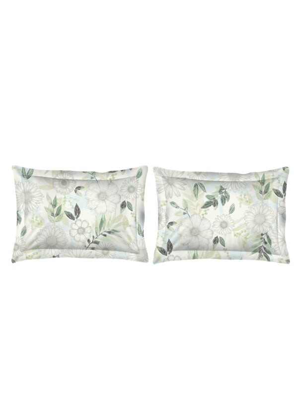 Angelite 270 TC 100% Cotton Super Fine Multi Colored Floral Print King Bed Sheet Set