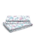 Iris Gaze-2 100% Cotton Fine Multi Colored Floral Print Single Bed Sheet Set