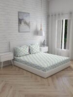 Urbantropic 600 TC 100% Cotton Ultra Luxurious Multi Colored Indian Print Super King Bed Sheet Set