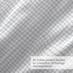 Orchid 800 TC 100% Cotton Ultra Luxurious Grey Colored Interlock Print King Bed Sheet Set