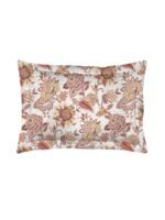 Cool Night -1 225 TC Chief Value Cotton Super Fine Red Colored Floral Print Single Bed Sheet Set